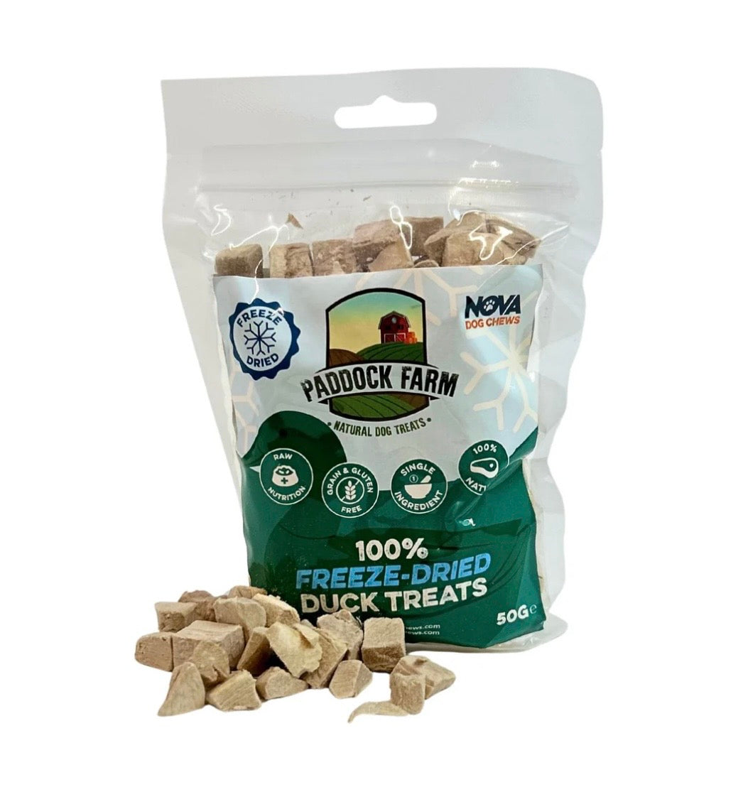 Freeze Dried Duck Treats 50g