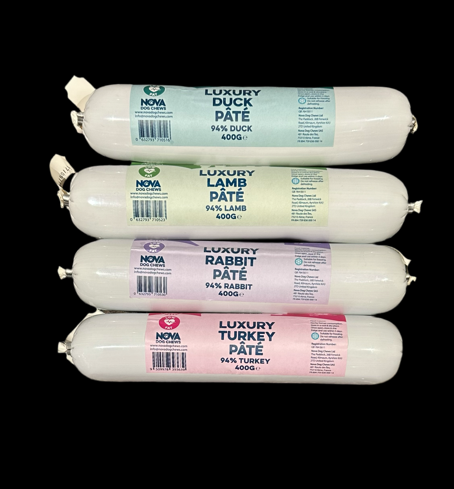 Luxury Pate Bundle 4x 400g