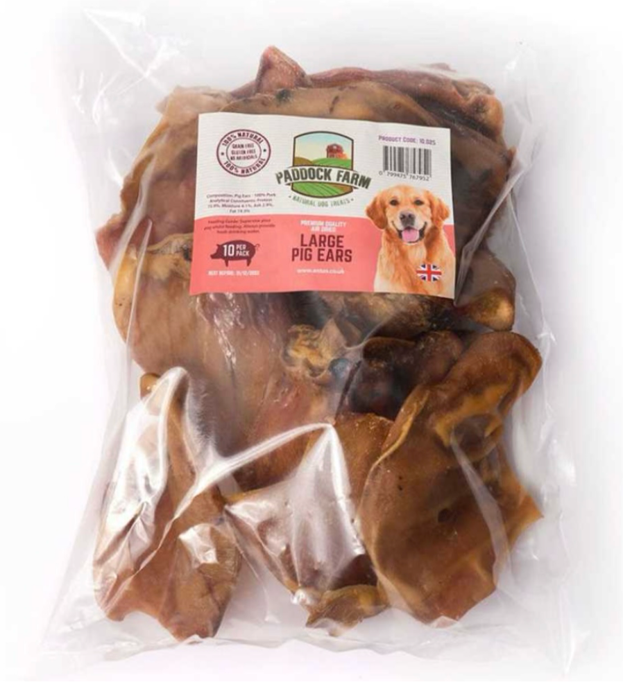 Large Pig Ears 10 Pack