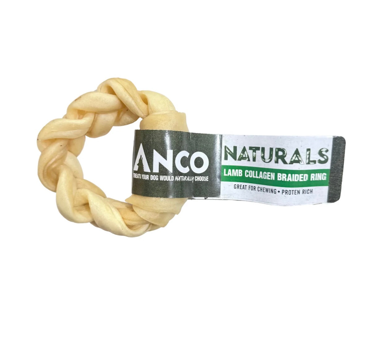 Lamb Collagen Braided Ring
