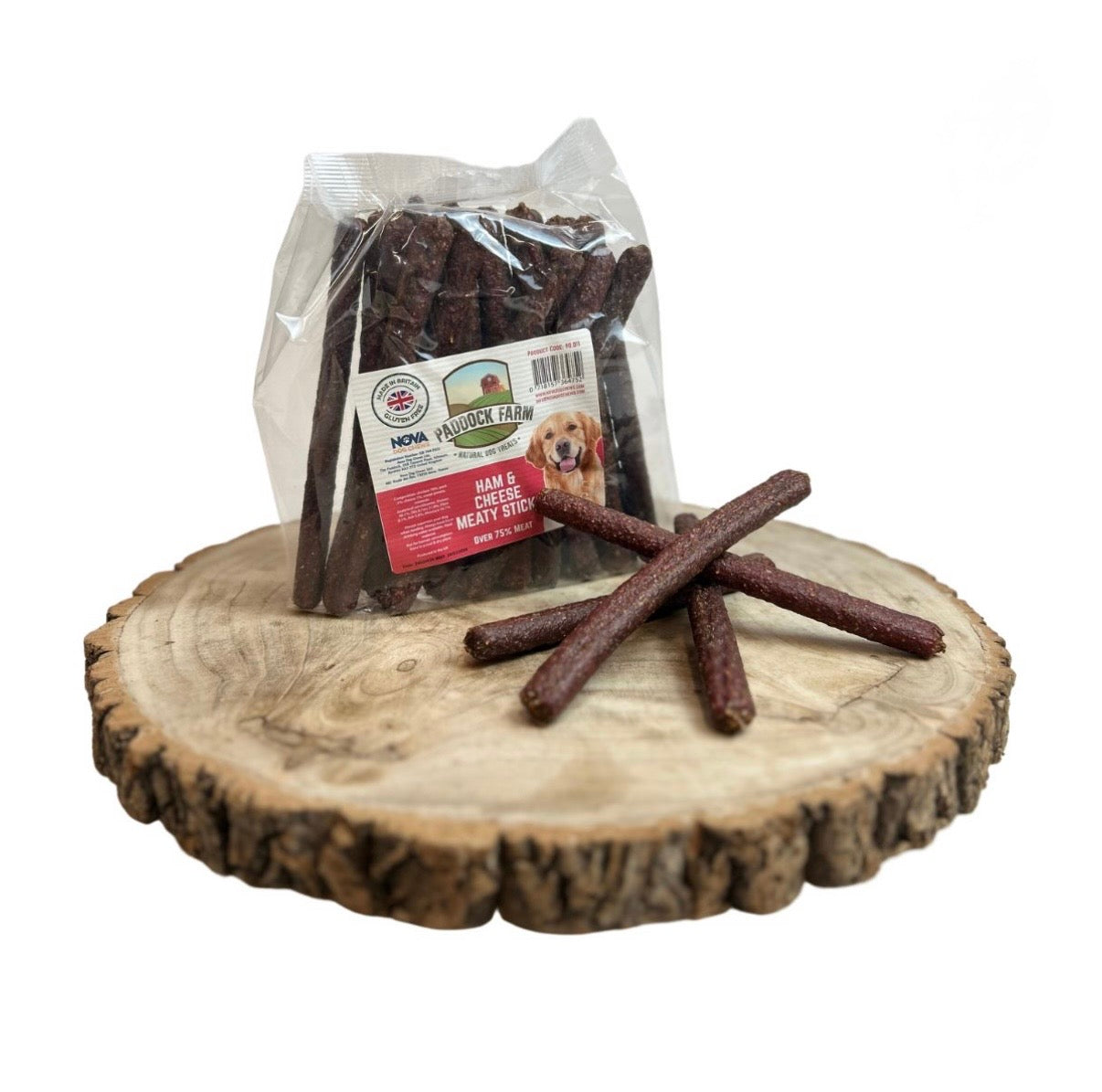 1kg Ham & cheese meaty sausage sticks