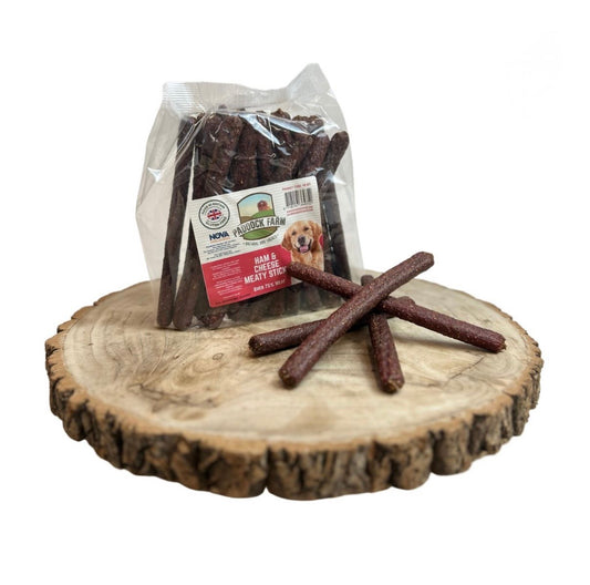 1kg Ham & cheese meaty sausage sticks