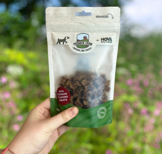 100% Venison training treats- 100g