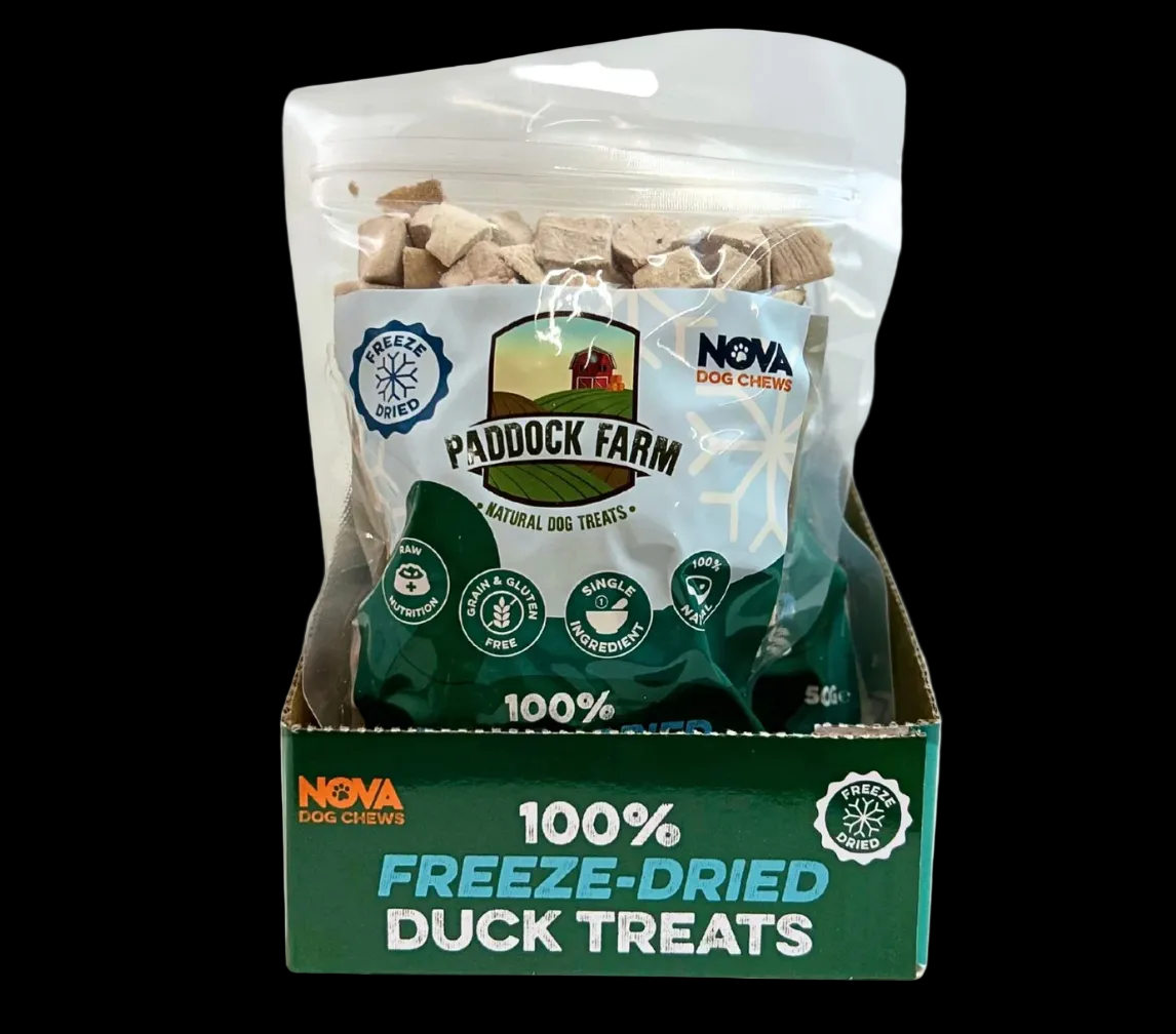 Freeze Dried Duck Treats 50g