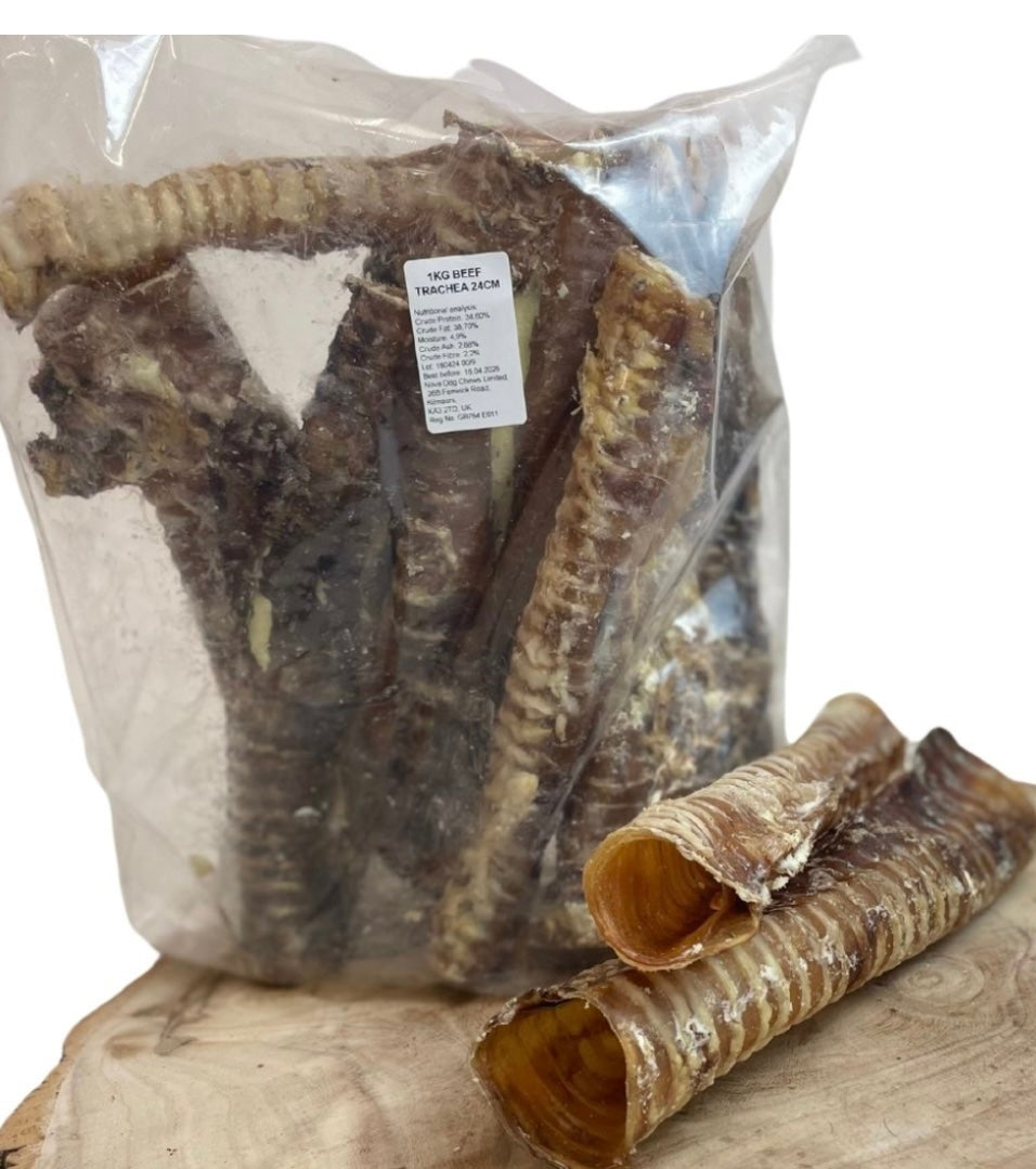 1KG Beef Trachea - 24cm