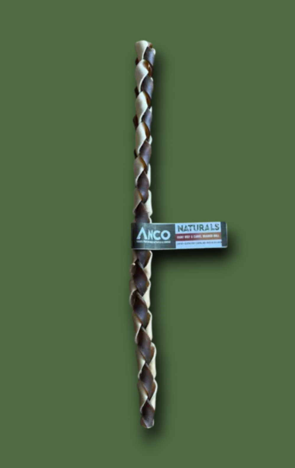 Anco Naturals Giant Beef and
Camel Braided Roll